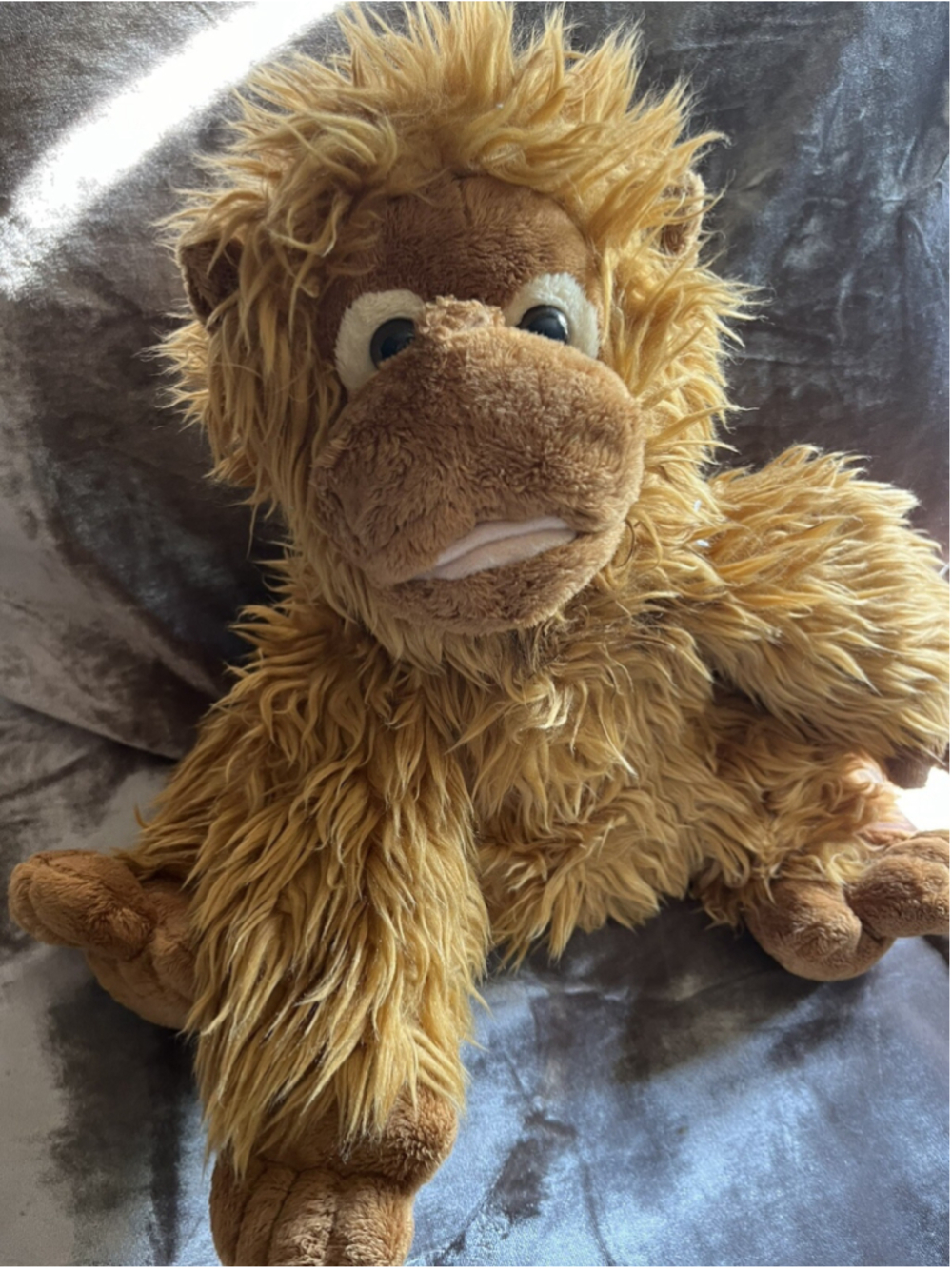 Beverly Hills Teddy Bear Co. Animated Singing Monkey 11" Sings ‘Monkey Be Good’